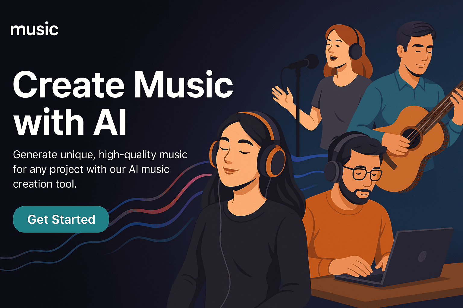ai music generator screenshot 1