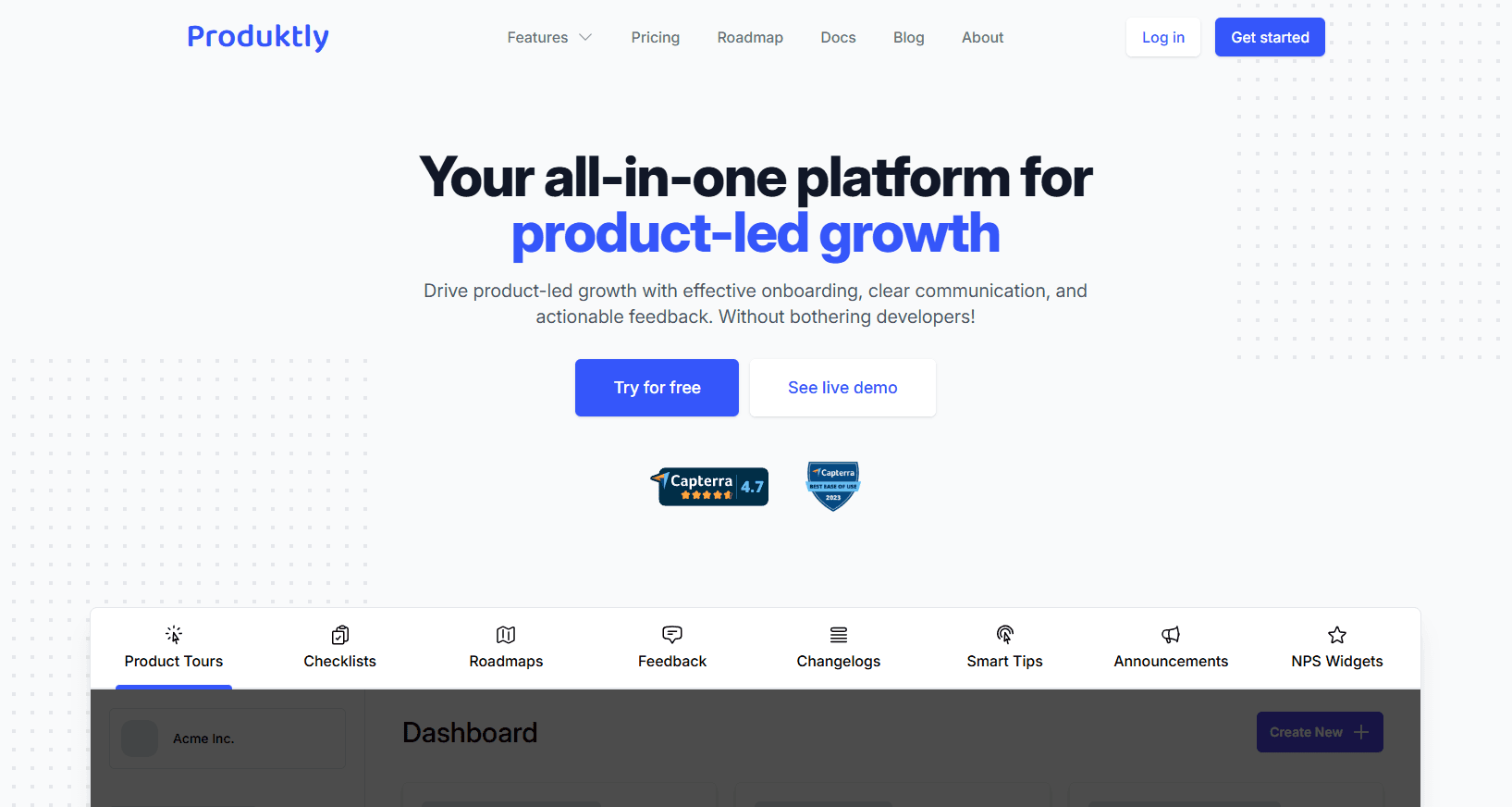 Produktly screenshot 1