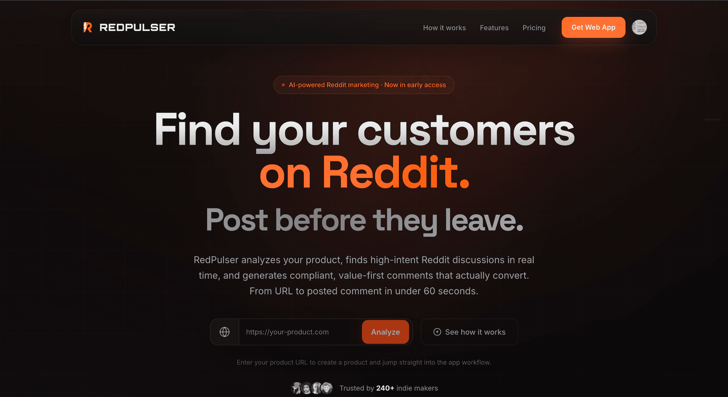 RedPulser screenshot 1
