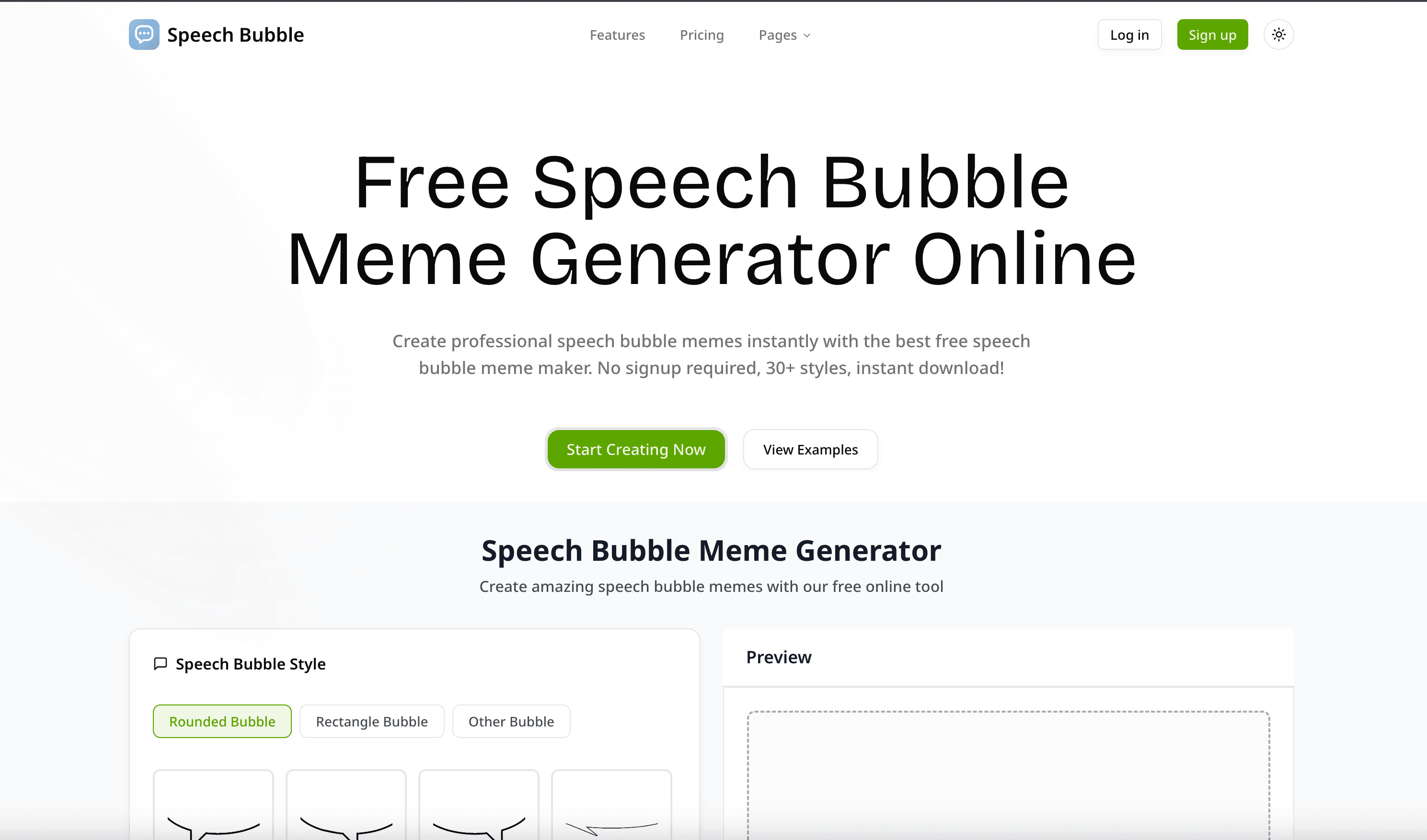 speech bubble meme screenshot 1