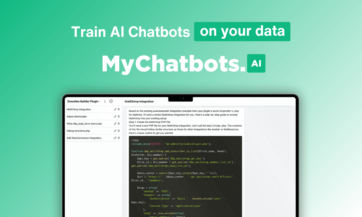 MyChatbots.AI screenshot 1