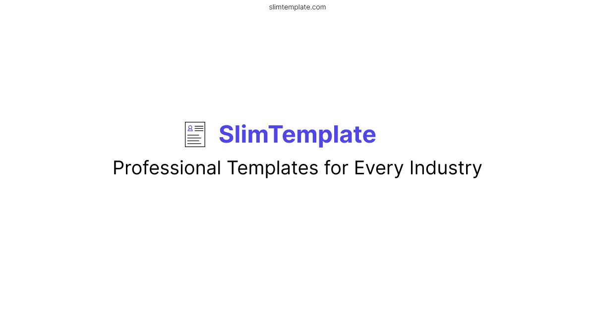 SlimTemplate screenshot 1