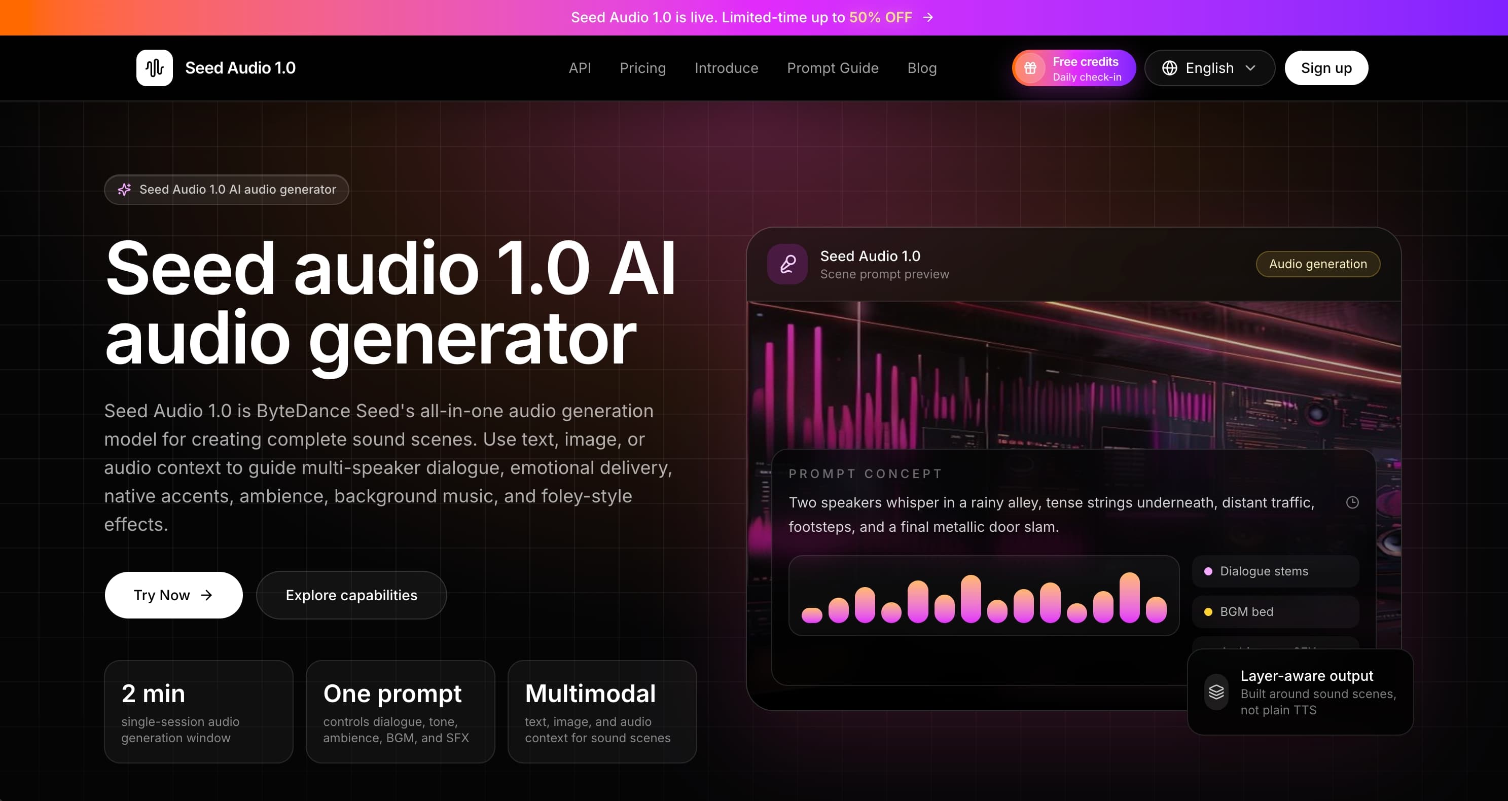 Seed Audio 1.0 screenshot 1