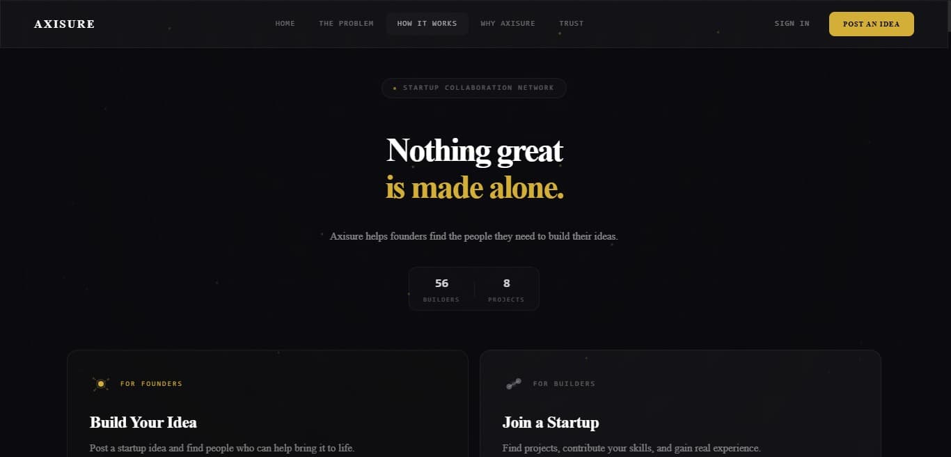 Axisure screenshot 1