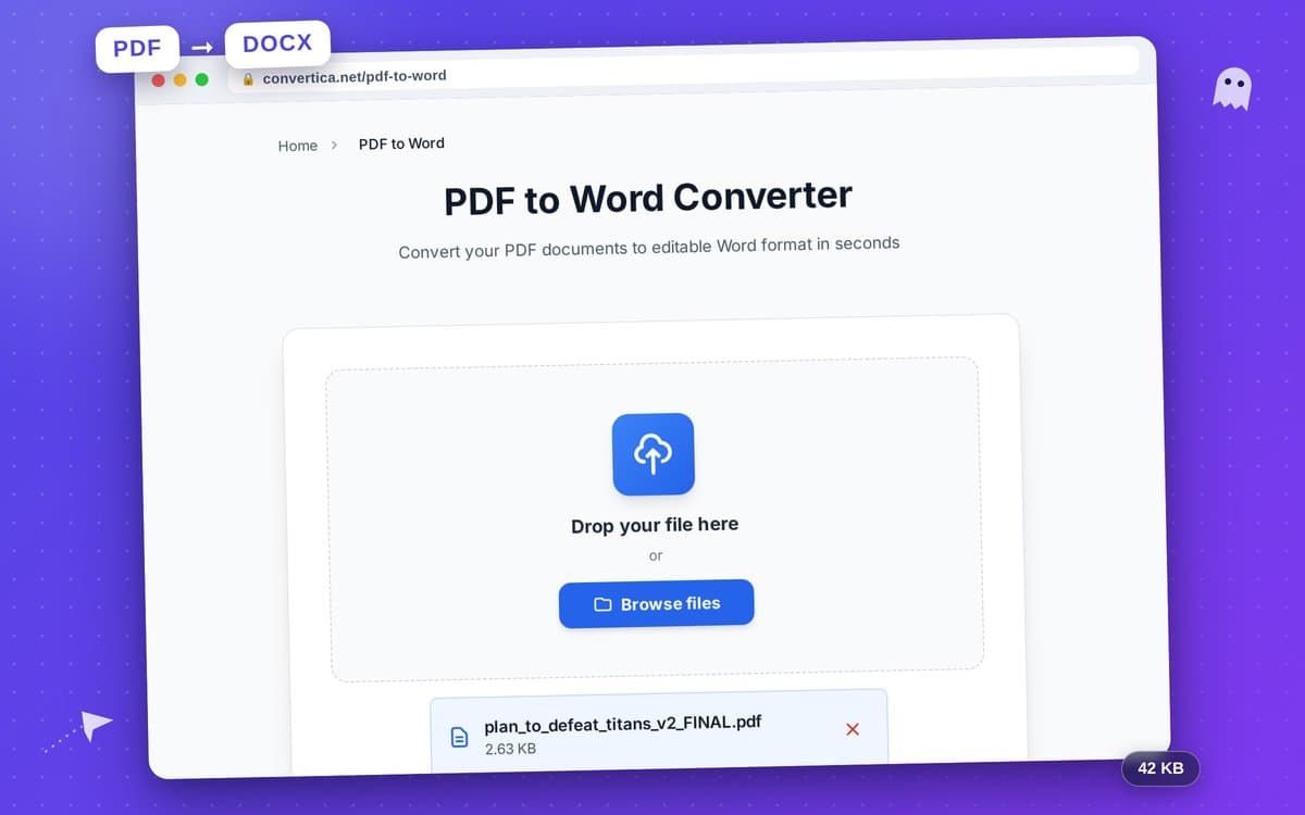Convertica screenshot 1