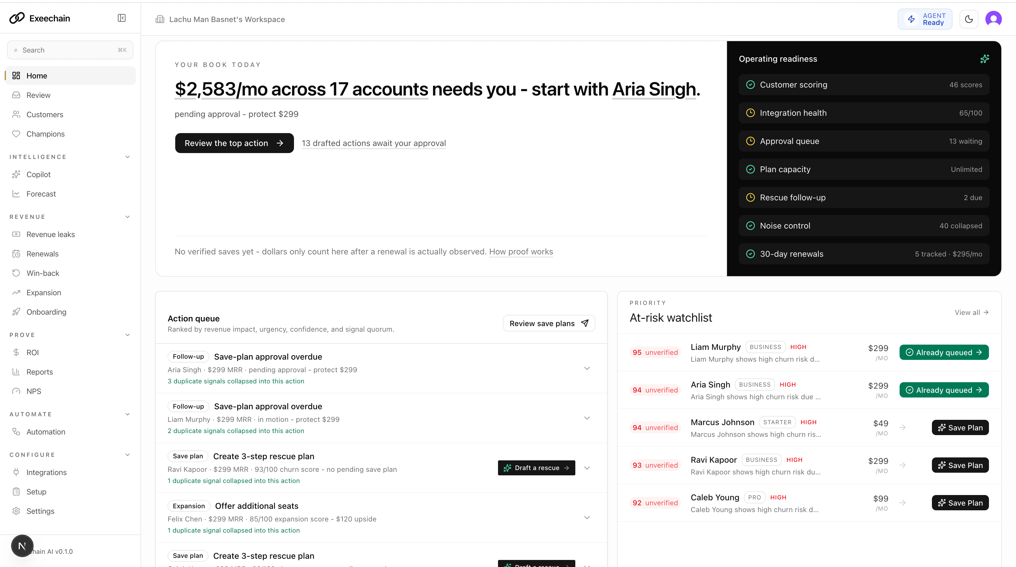 Exeechain screenshot 1