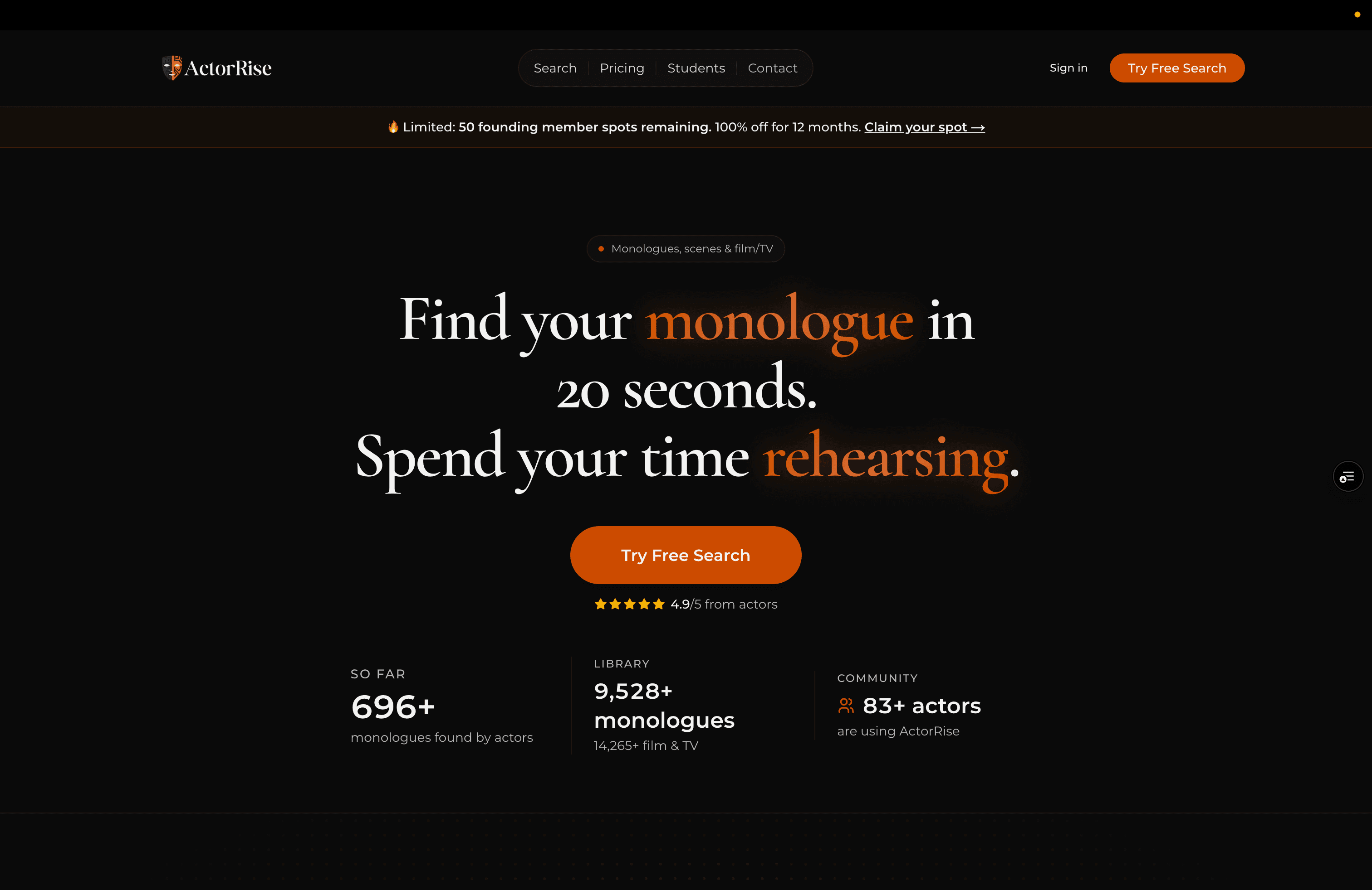 ActorRise screenshot 1