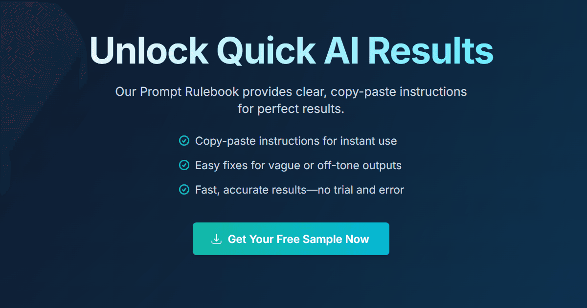 Prompt Rulebook screenshot 1