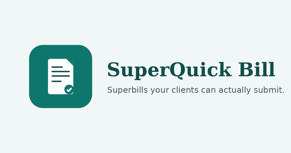 SuperQuick Bill screenshot 1
