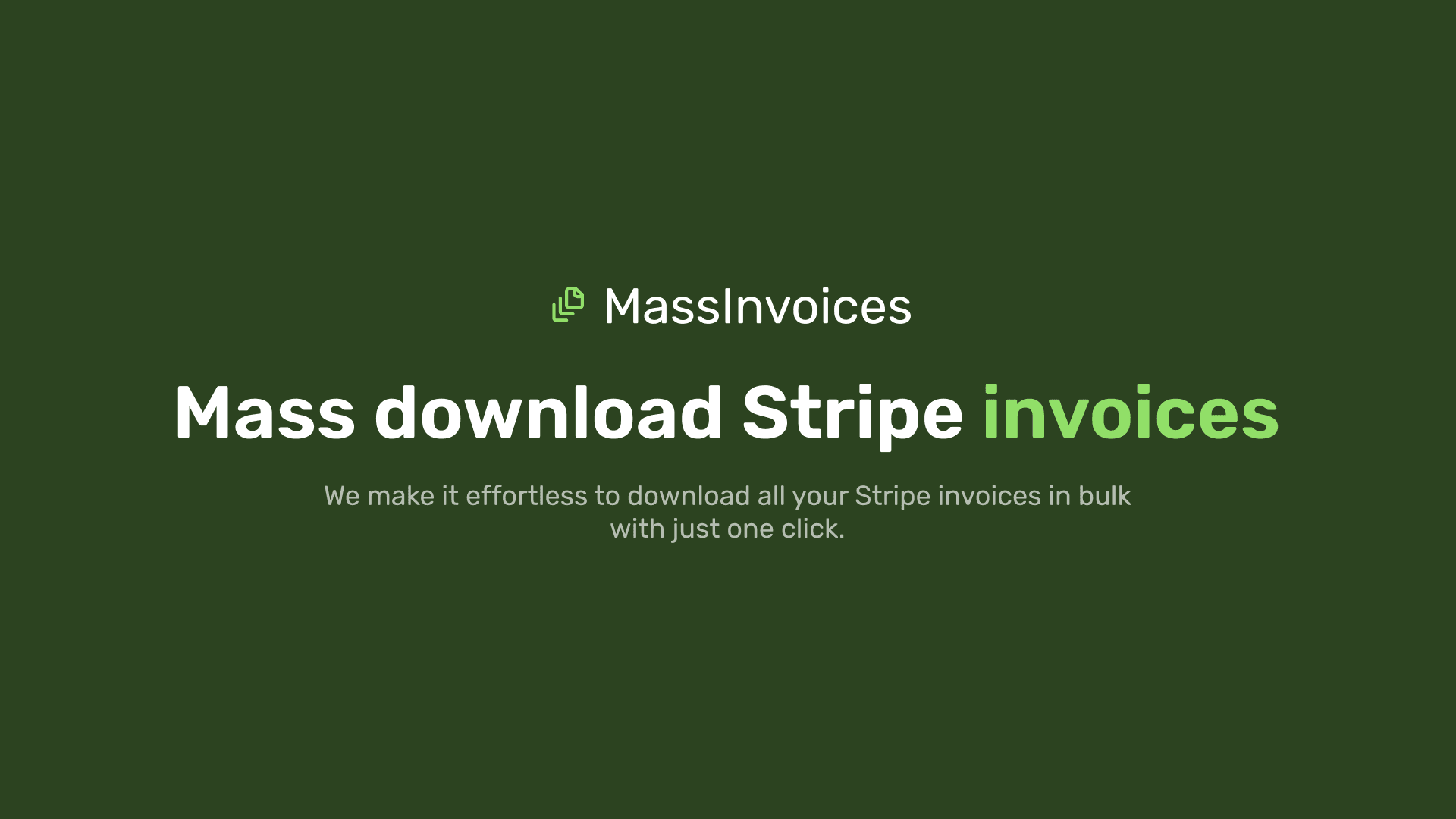 MassInvoices screenshot 1