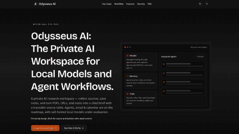 Odysseus AI screenshot 1