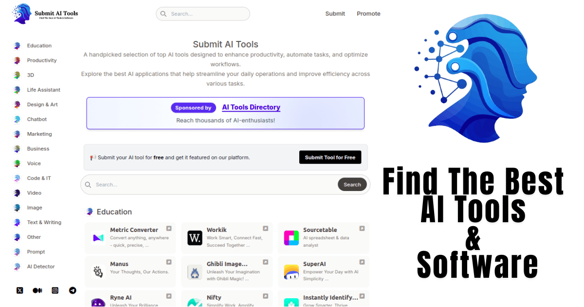 Submit AI Tools screenshot 1