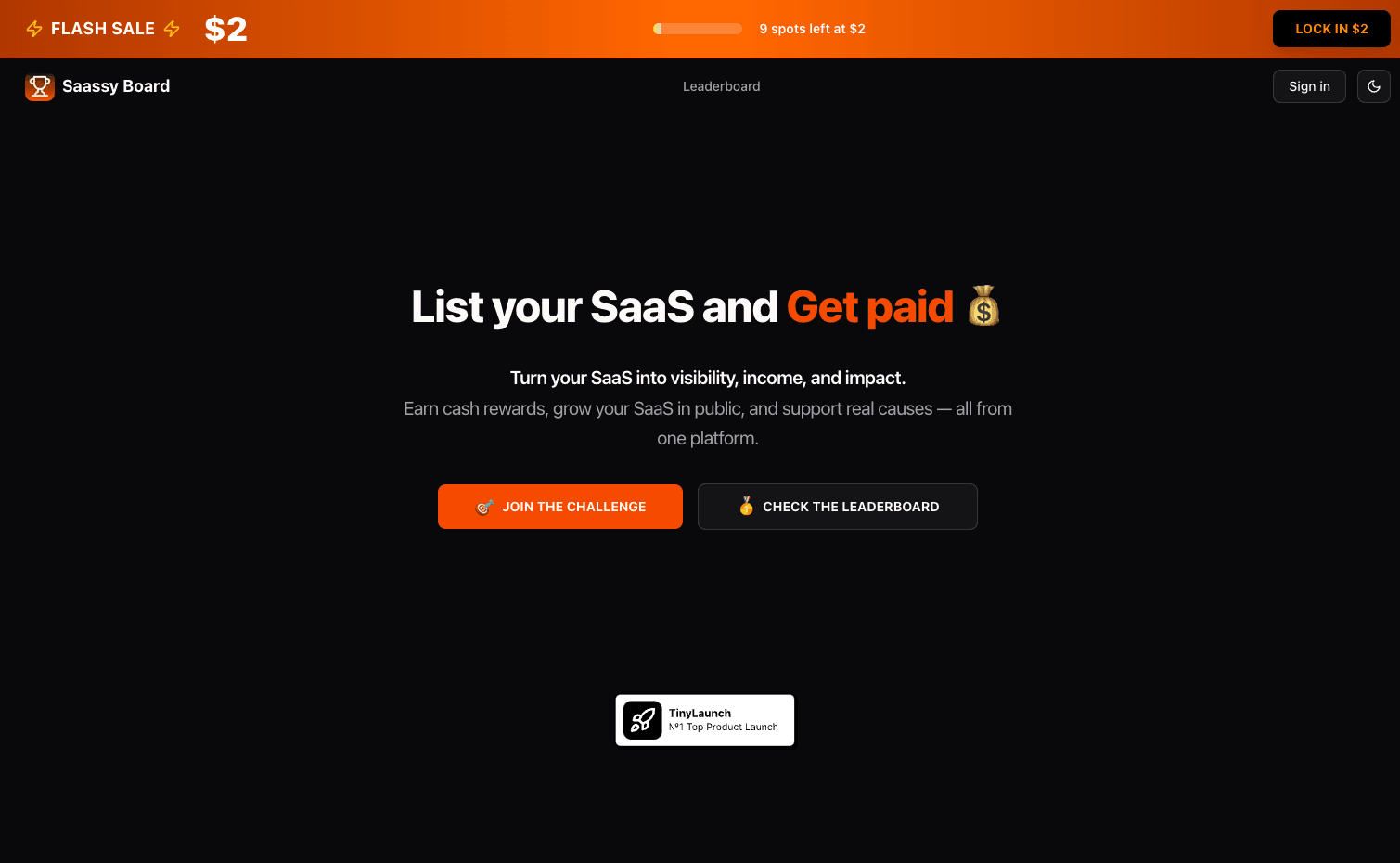 Saasy Board screenshot 1