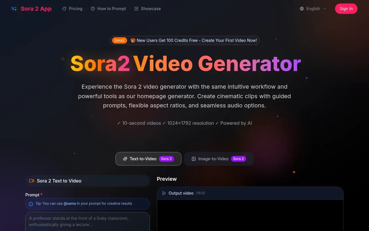 Sora 2 App screenshot 1