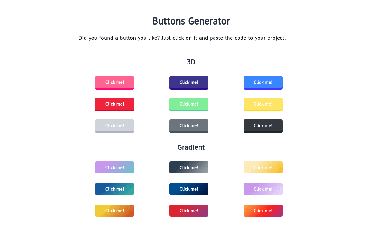 CSS Button Generator screenshot 1