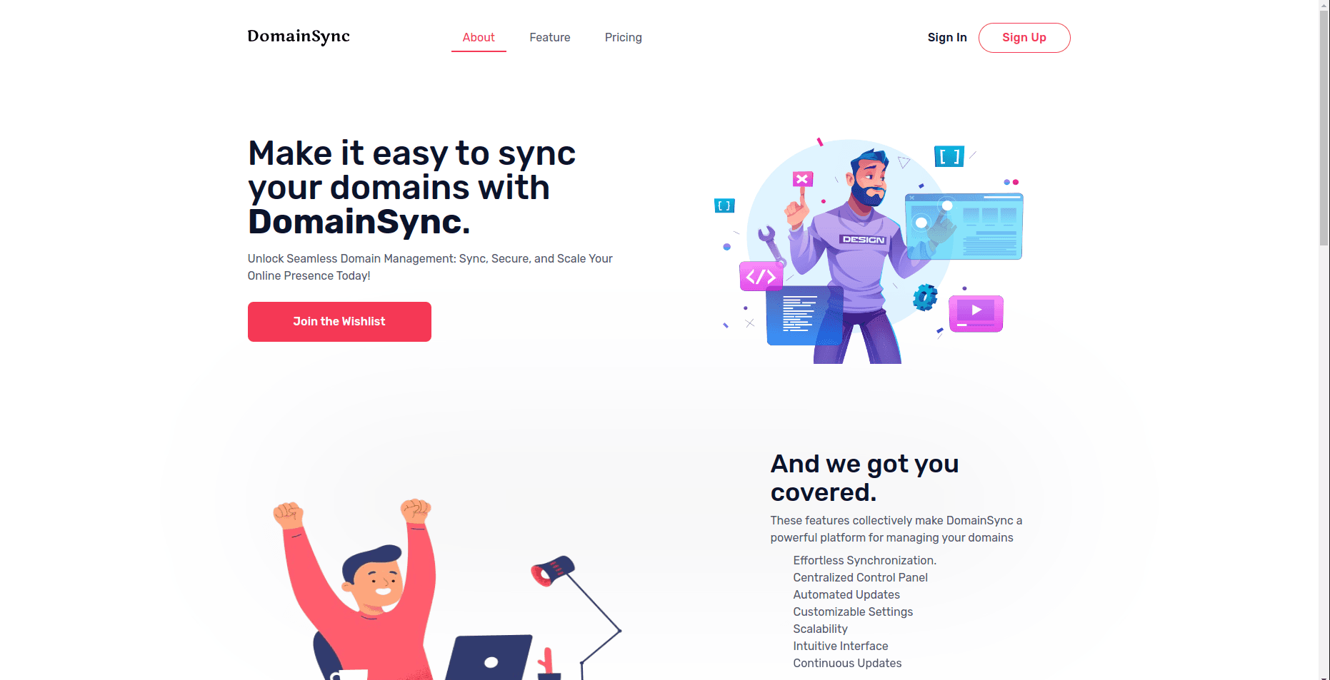 DomainSync screenshot 1
