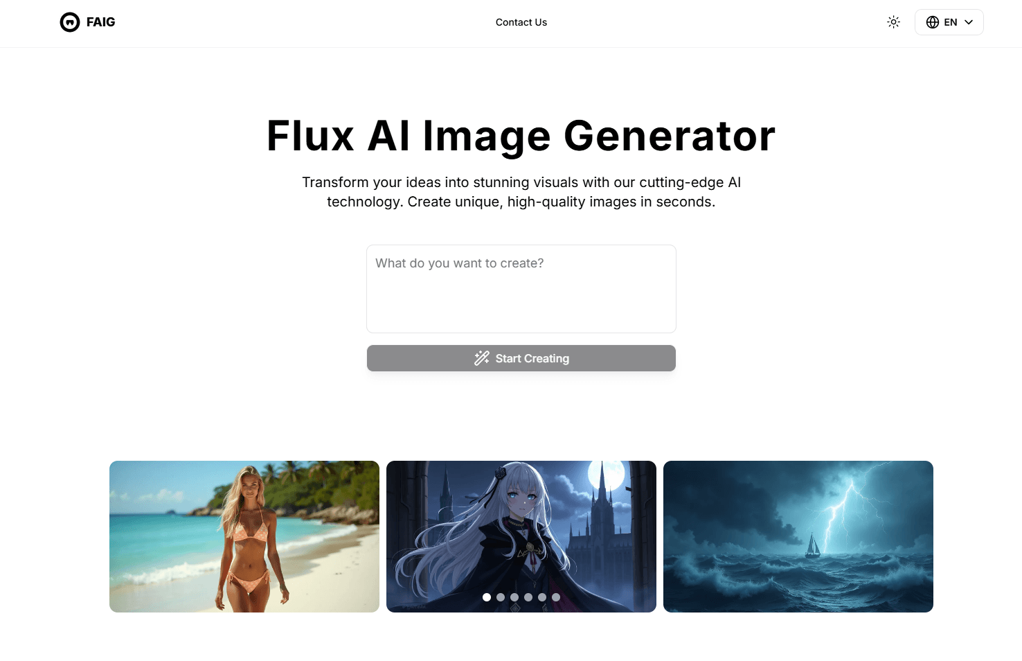 Flux AI Image Generator screenshot 1