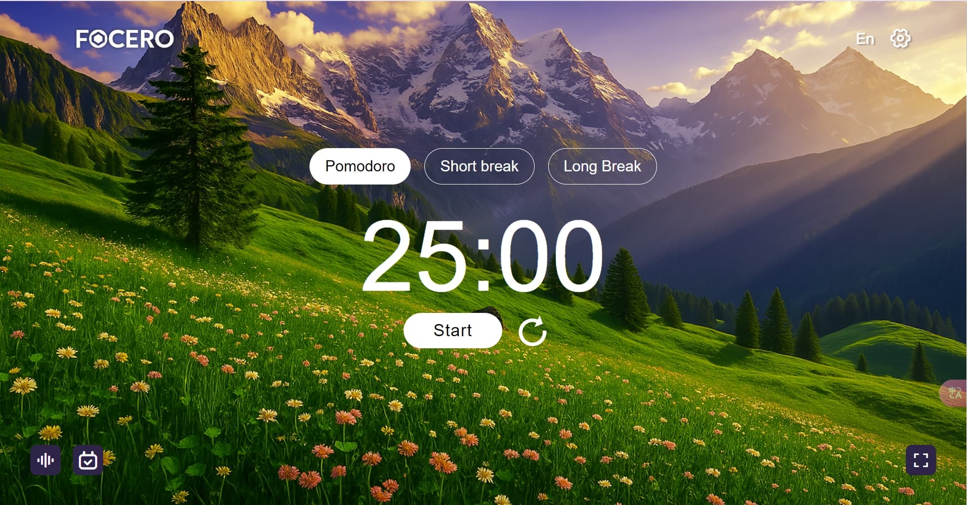 Focero Study Timer screenshot 1