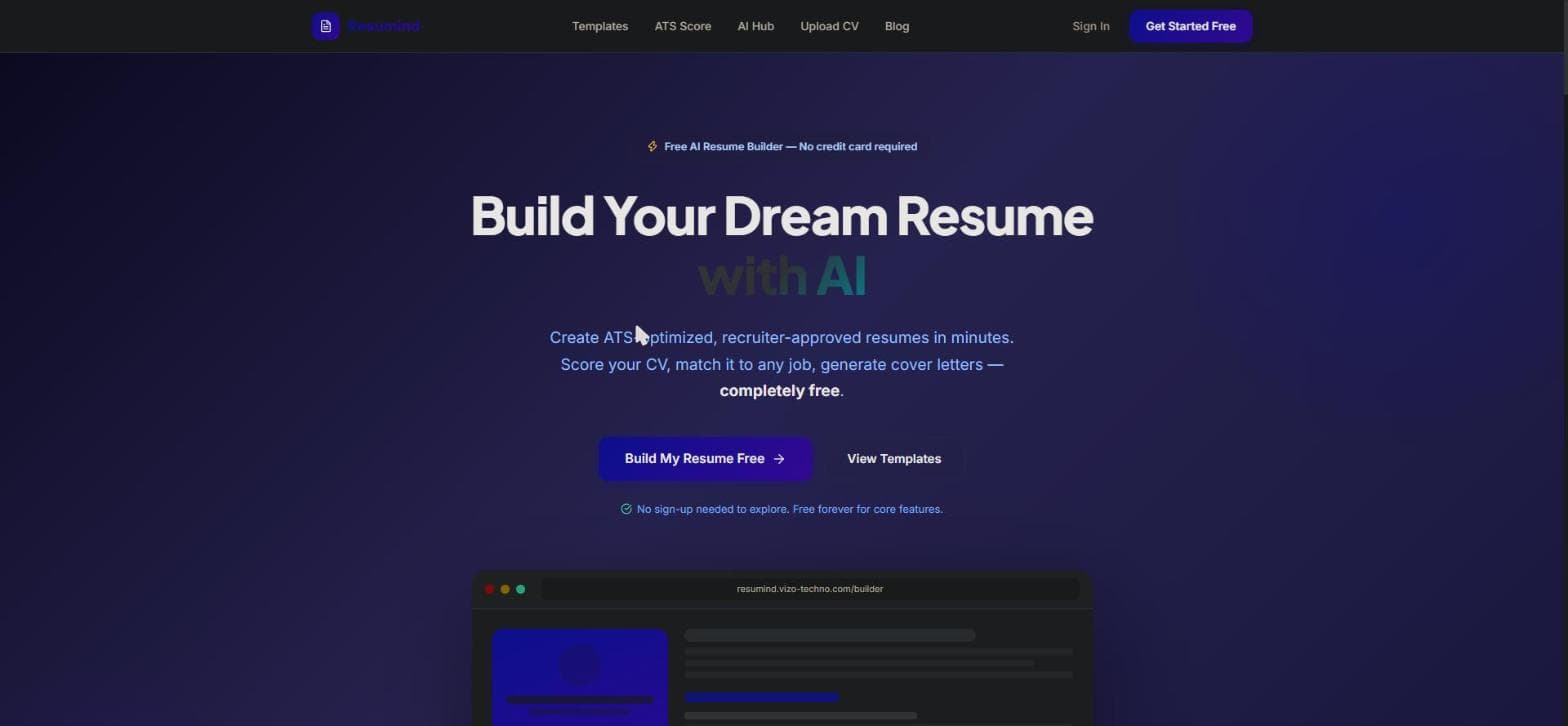 Resumind screenshot 1