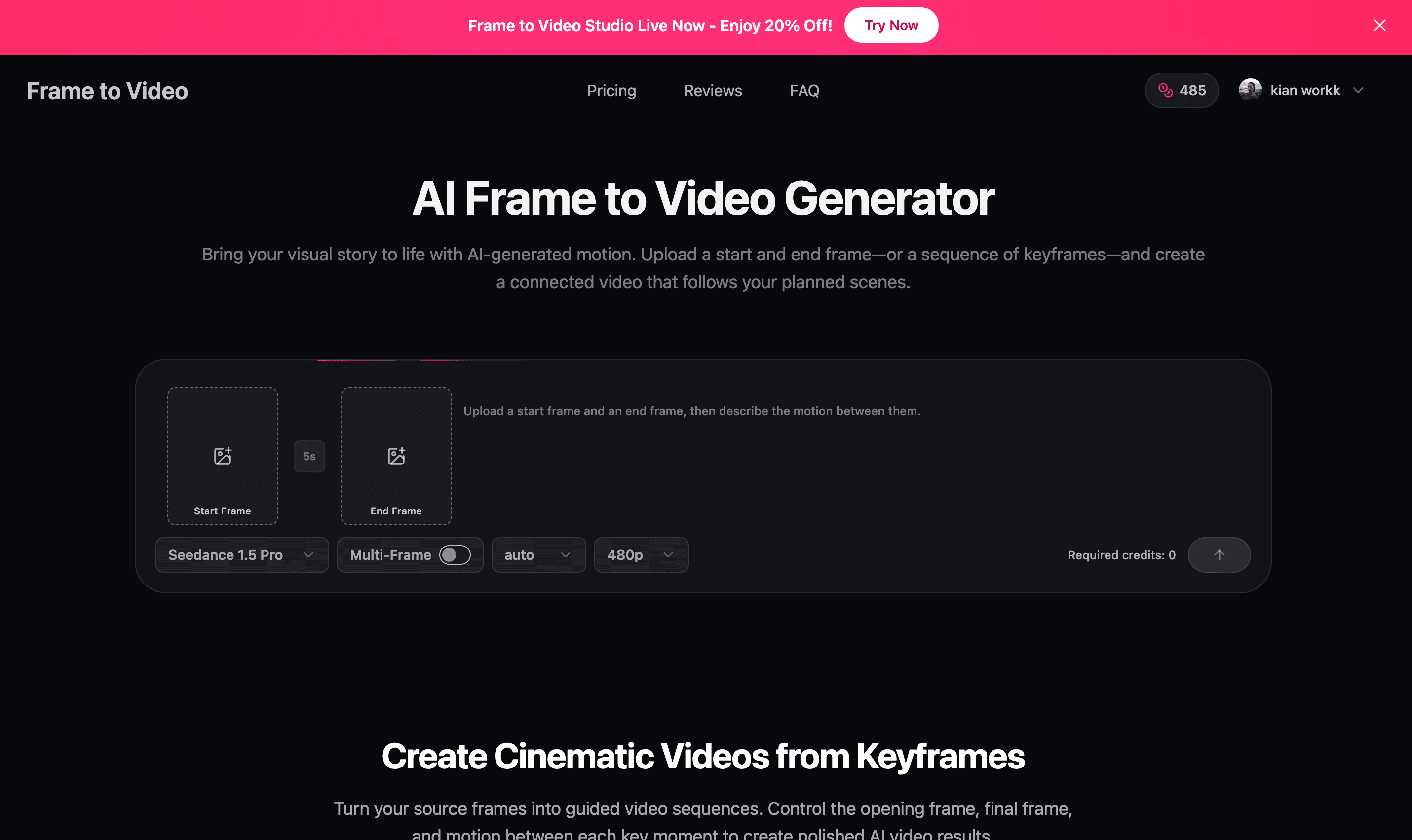 Frame to Video screenshot 1