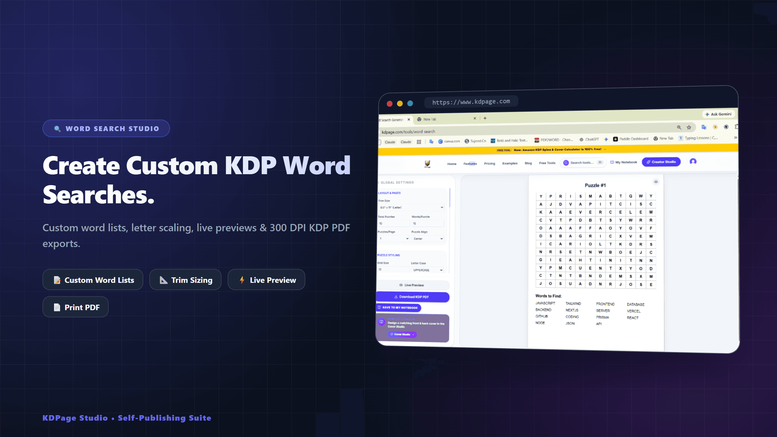 KDPage screenshot 1