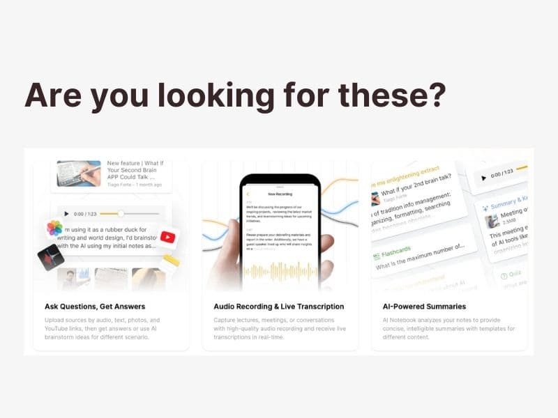 AI Notebook App screenshot 1