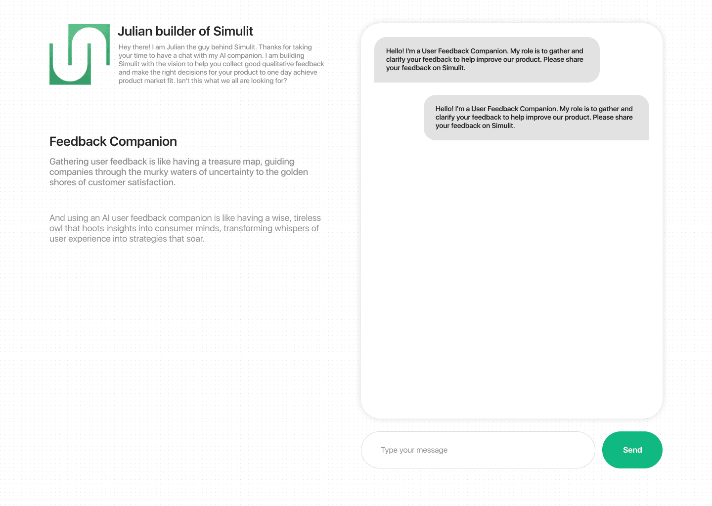 Simulit screenshot 1