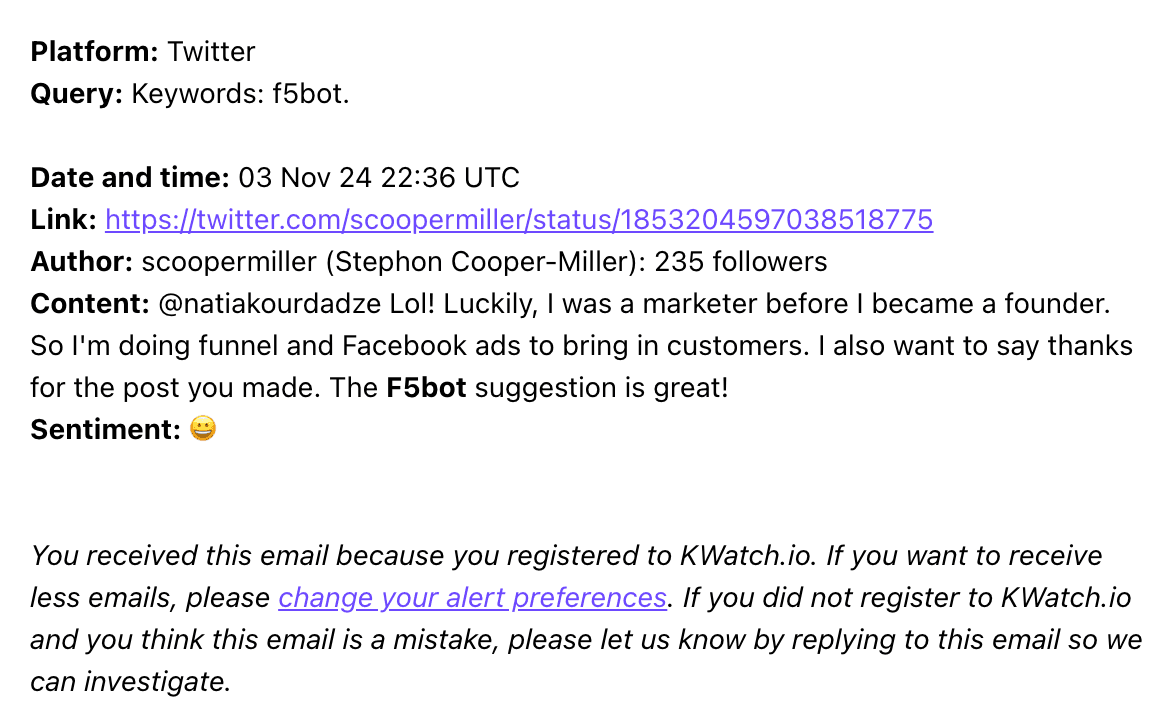 KWatch screenshot 1