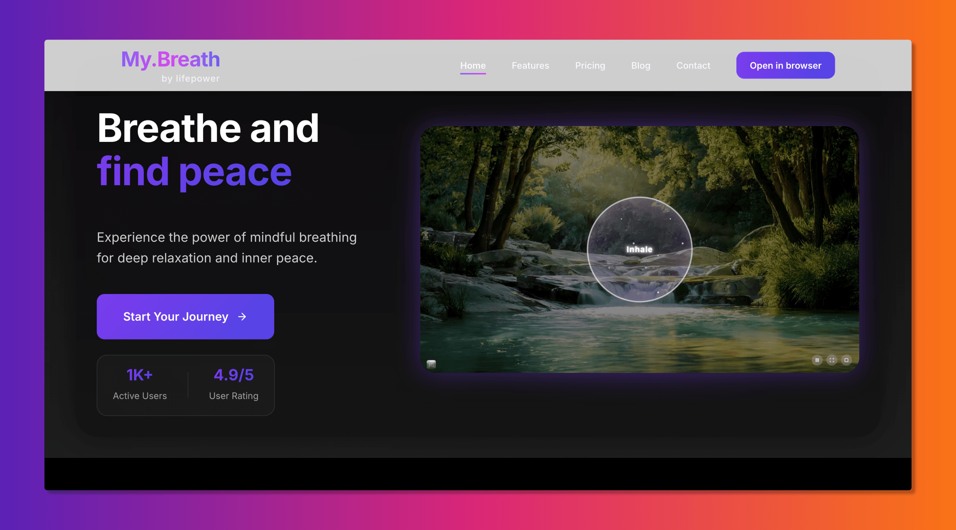 MyBreath screenshot 1