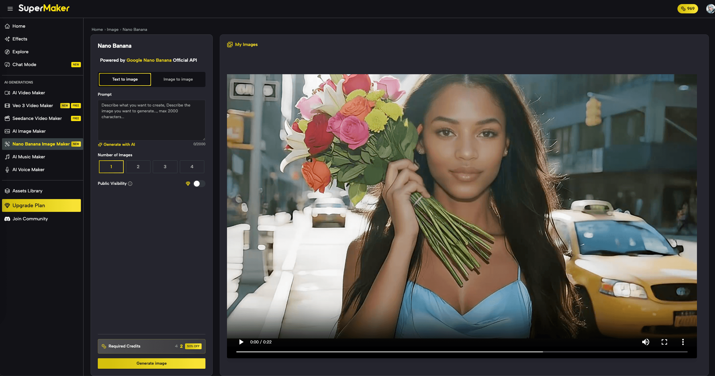 Nano Banana AI screenshot 1