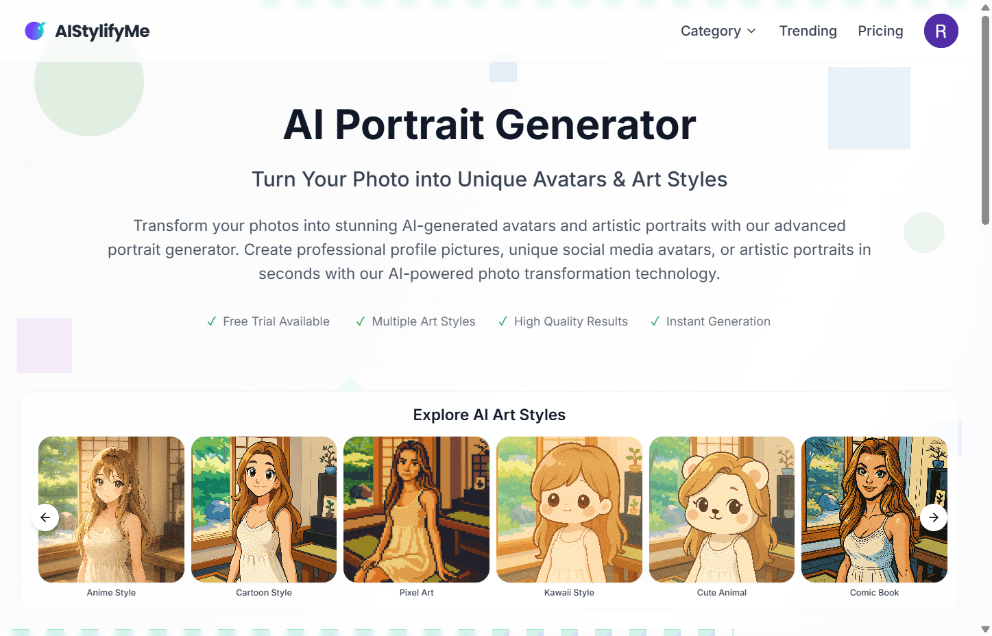 AIstylifyMe  screenshot 1