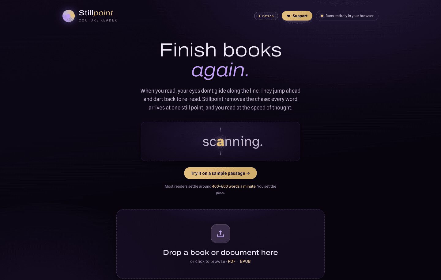 Stillpoint screenshot 1