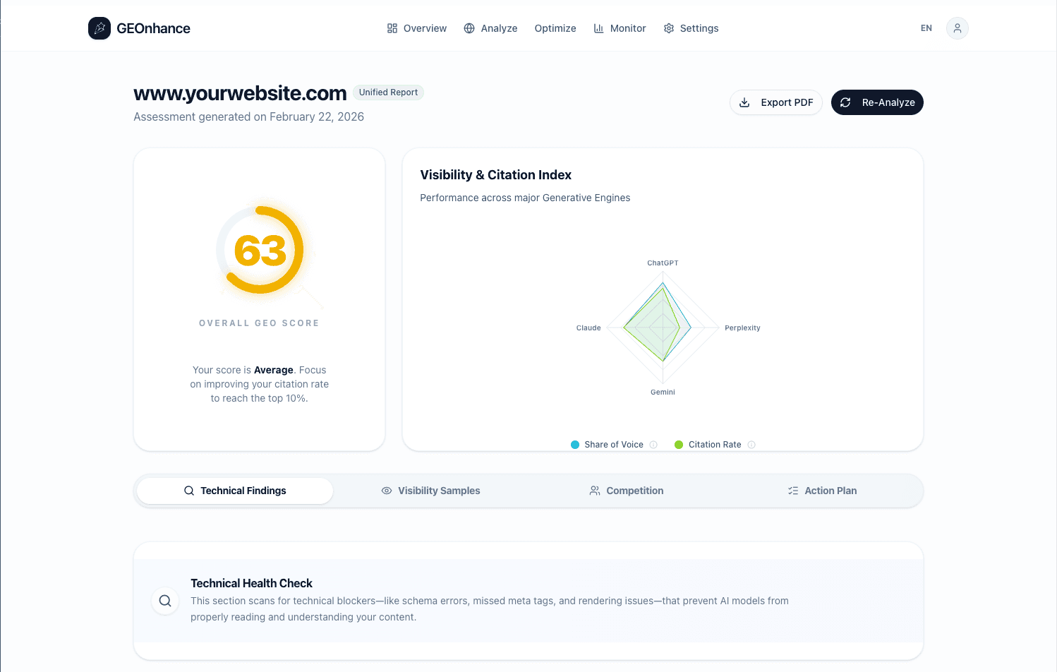 Geonhance screenshot 1