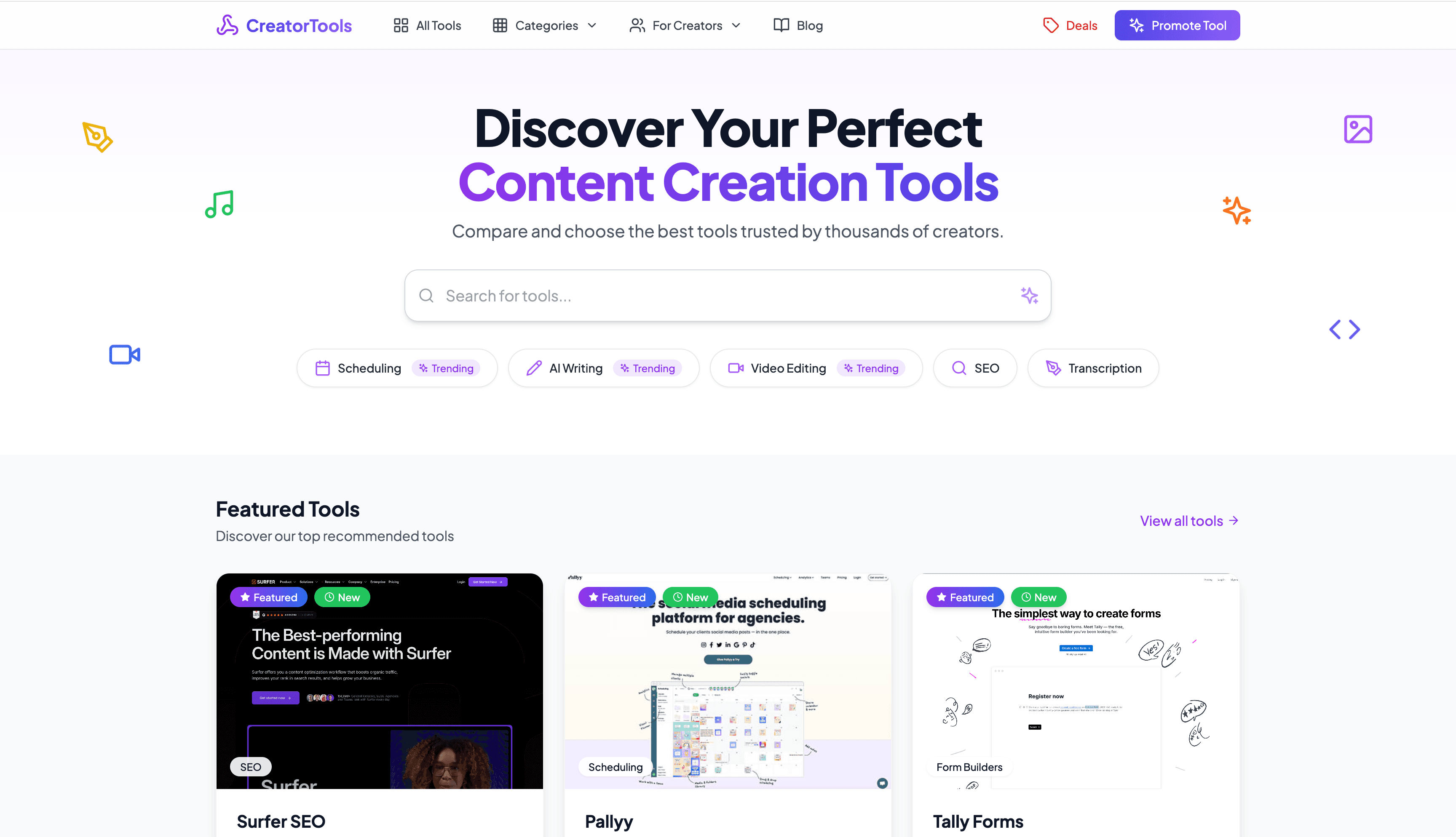 Content Creation Tools screenshot 1