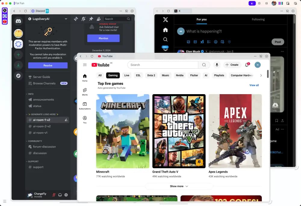 Tabzone screenshot 1