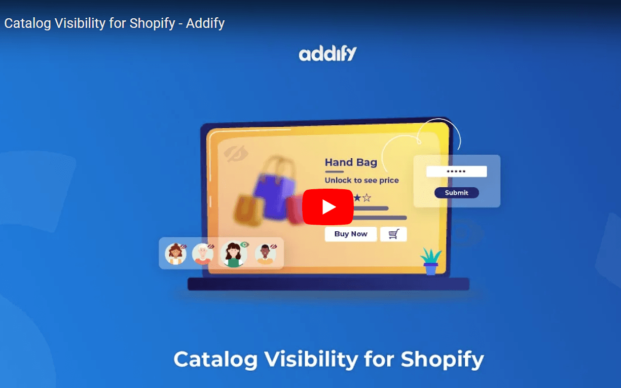 Shopify Catalog Visibility  screenshot 1