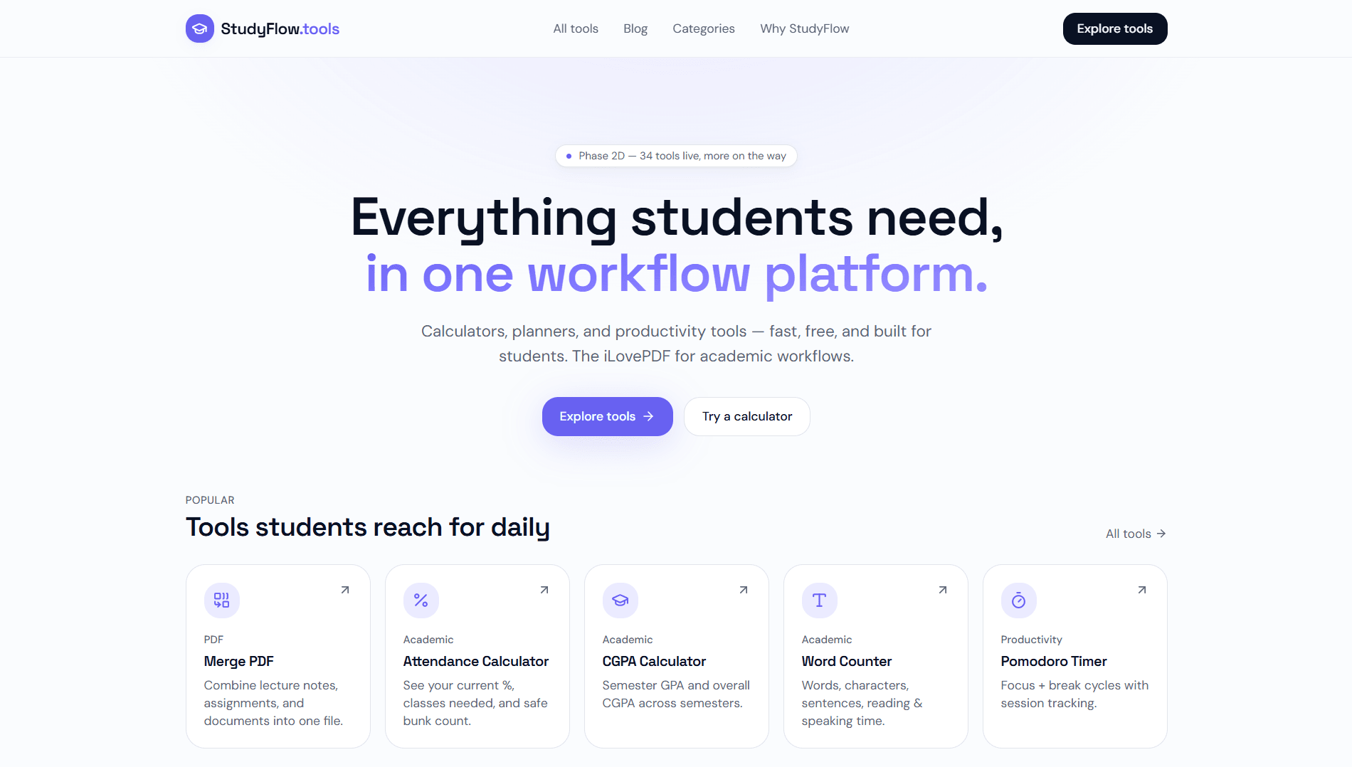 StudyFlow.tools screenshot 1