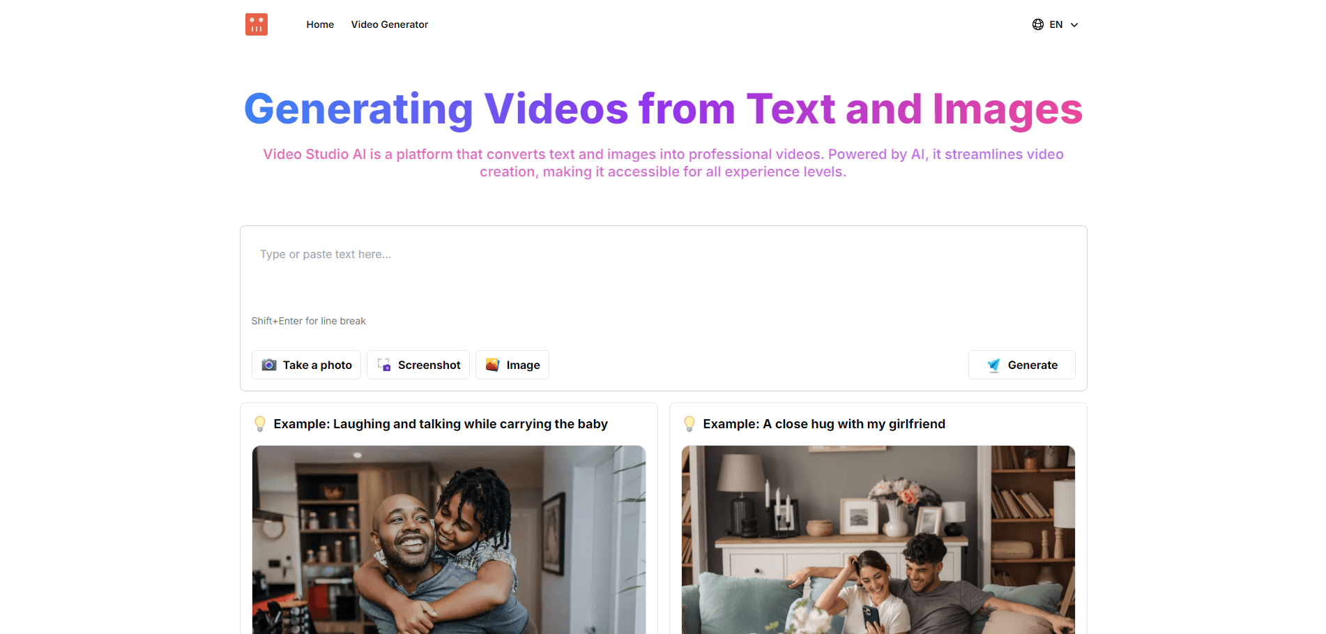 Video Studio AI screenshot 1
