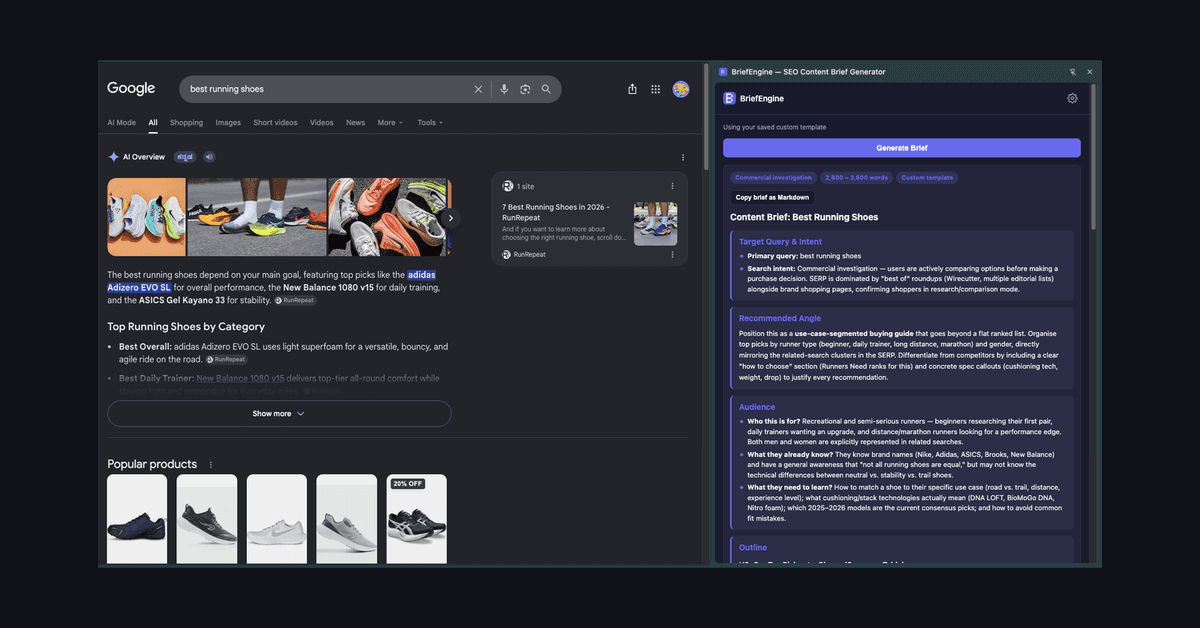 BriefEngine screenshot 1