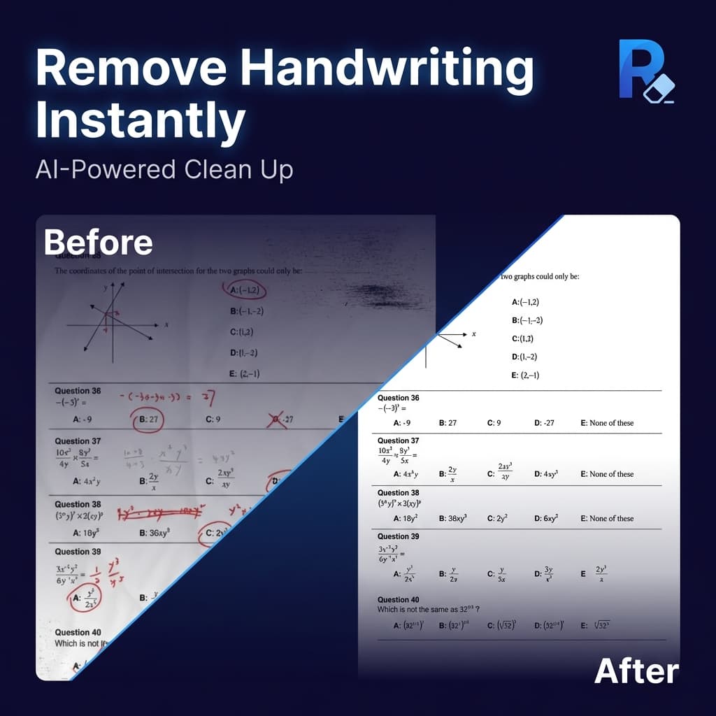 Remove Handwriting screenshot 1