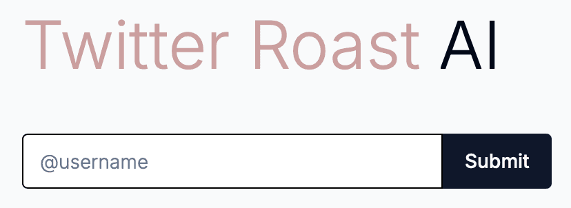 Twitter AI Roast screenshot 1
