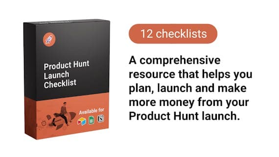 Product Hunt Launch Checklist screenshot 1