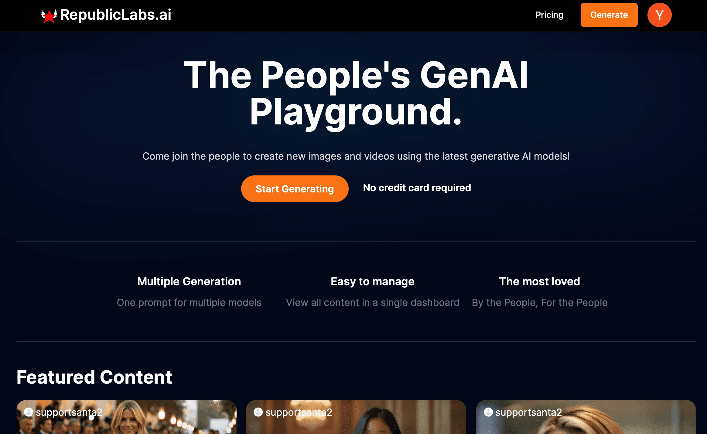Republiclabs.ai screenshot 1