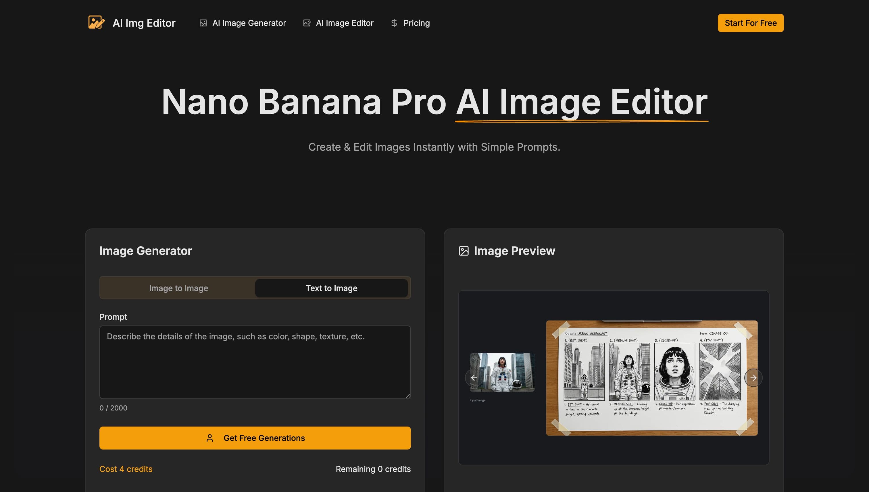 AI Img Editor screenshot 1