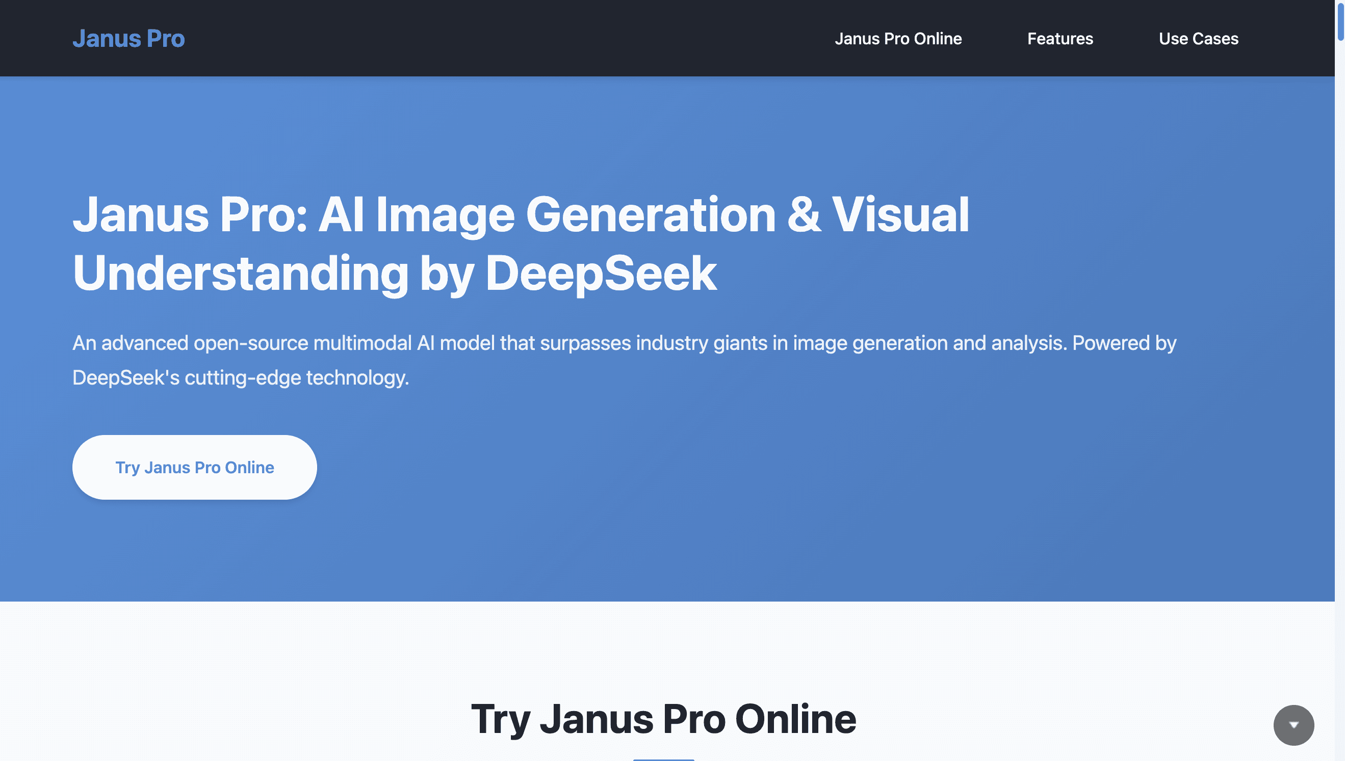 Janus pro screenshot 1