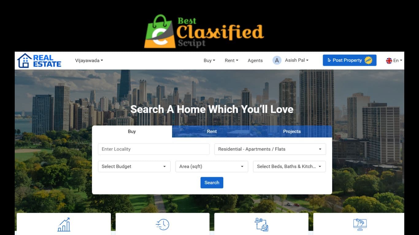 Real Estate Script screenshot 1